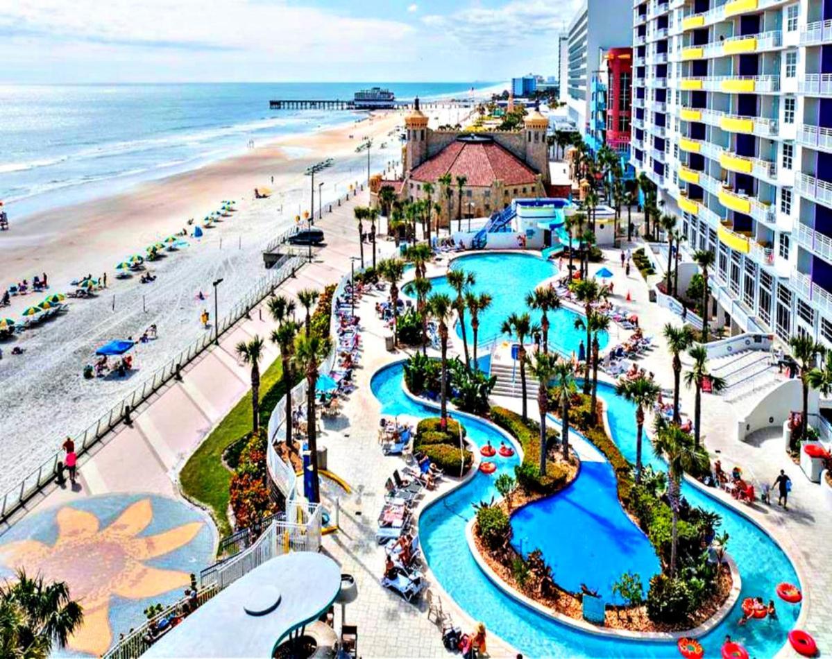 2 Bedroom Resort Condo Direct Oceanfront Wyndham Ocean Walk - Daytona Funland 2226 Daytona Beach Zewnętrze zdjęcie
