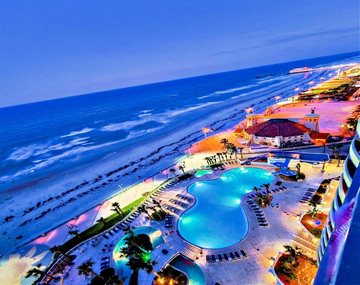 2 Bedroom Resort Condo Direct Oceanfront Wyndham Ocean Walk - Daytona Funland 2226 Daytona Beach Zewnętrze zdjęcie