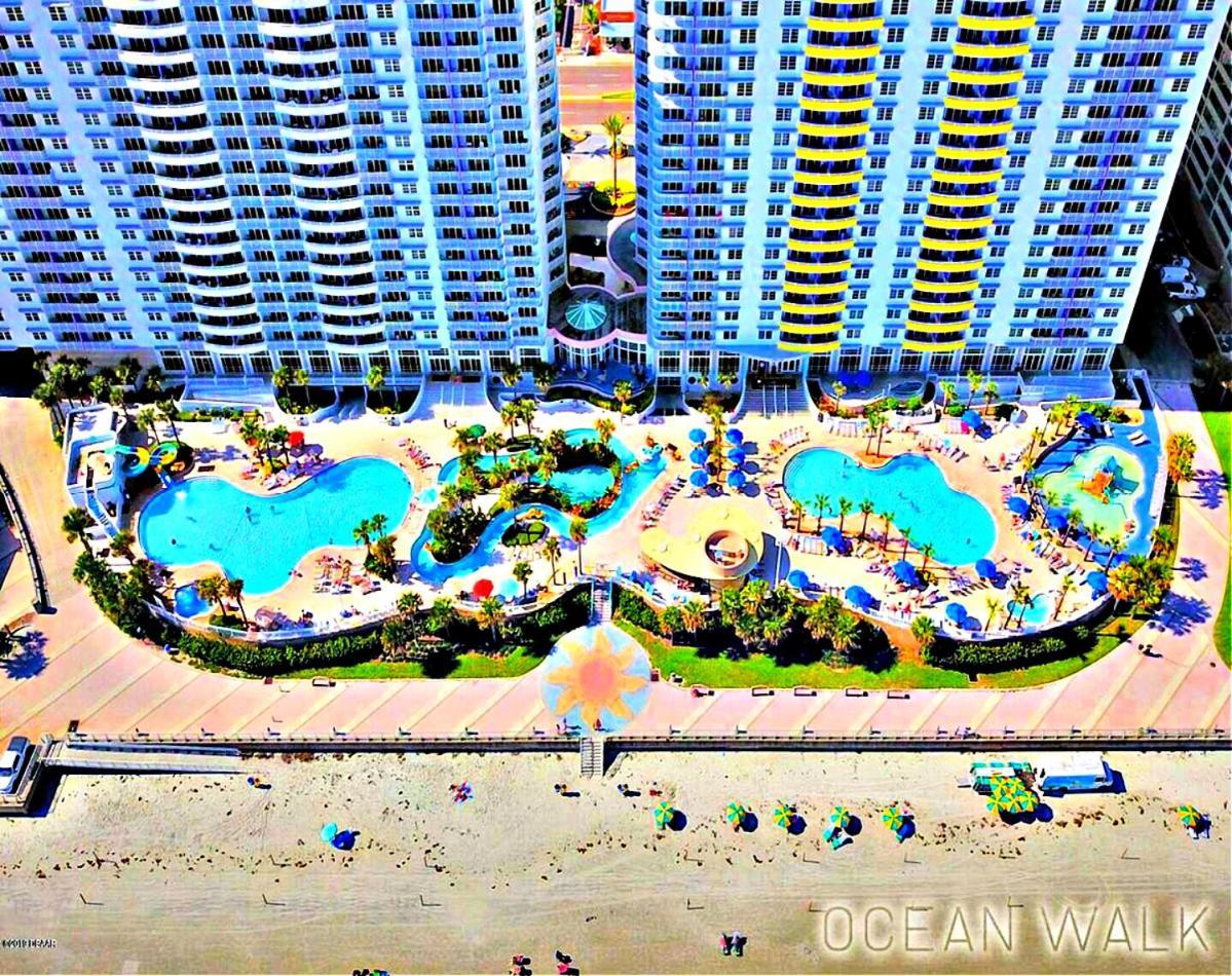 2 Bedroom Resort Condo Direct Oceanfront Wyndham Ocean Walk - Daytona Funland 2226 Daytona Beach Zewnętrze zdjęcie