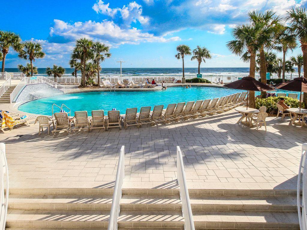 2 Bedroom Resort Condo Direct Oceanfront Wyndham Ocean Walk - Daytona Funland 2226 Daytona Beach Zewnętrze zdjęcie
