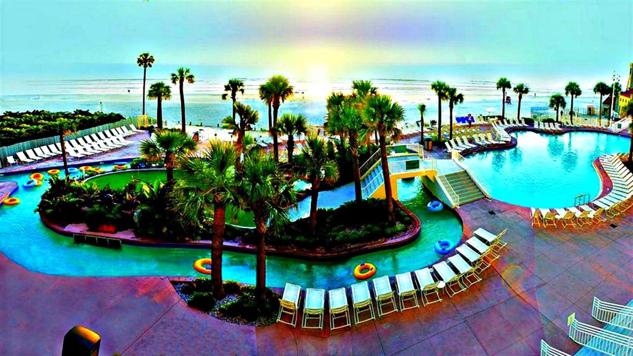 2 Bedroom Resort Condo Direct Oceanfront Wyndham Ocean Walk - Daytona Funland 2226 Daytona Beach Zewnętrze zdjęcie